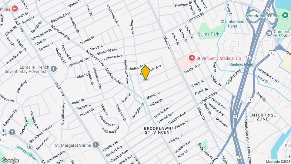 271-273 Bronx Ave, Unit Second floor Map and Location Details