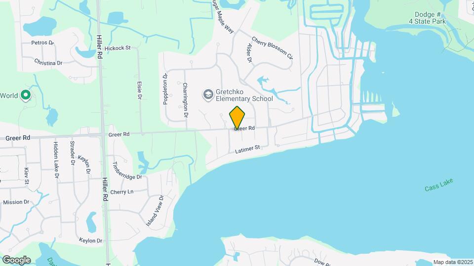 5145 Greer Rd Map and Location Details