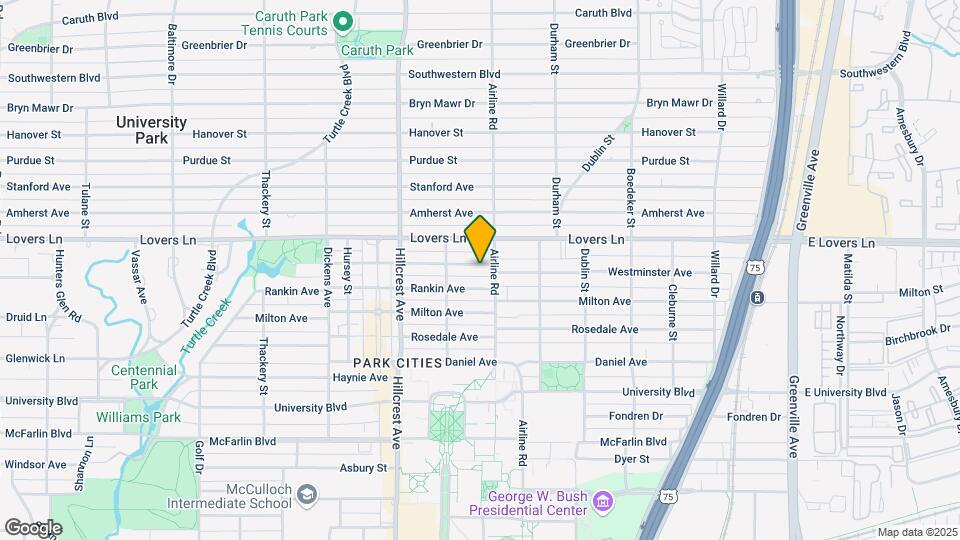 3211 Westminster Ave Map and Location Details