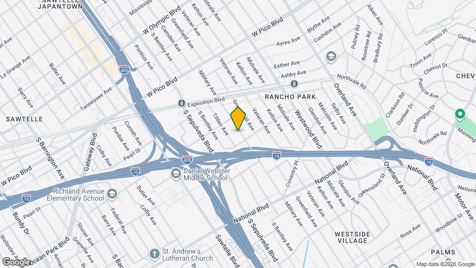 2641 Military Ave Mapa y Detalles de la Ubicación