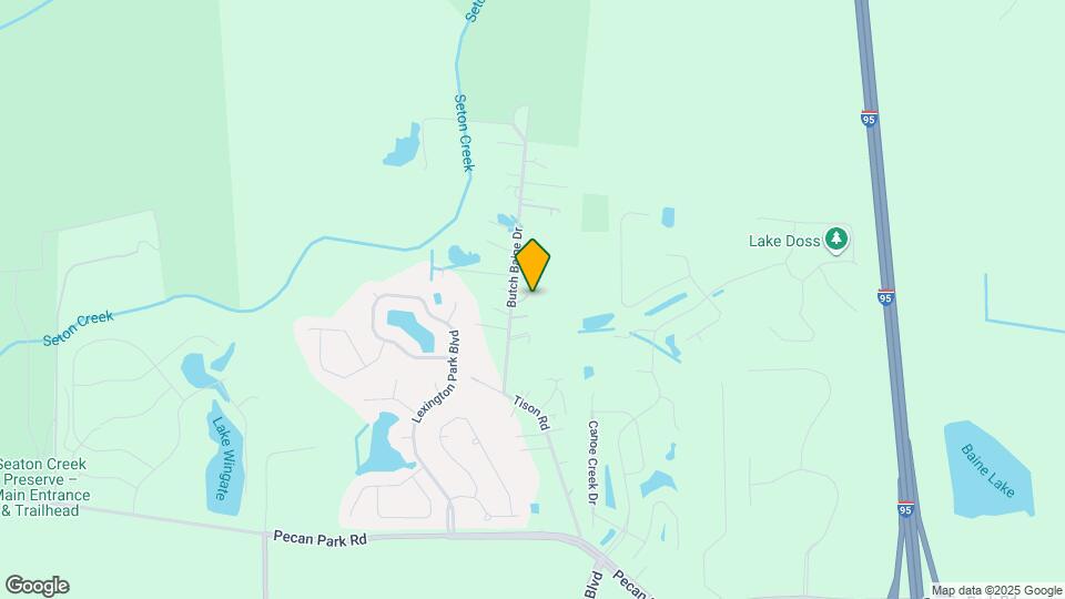 15813 Butch Baine Dr Map and Location Details