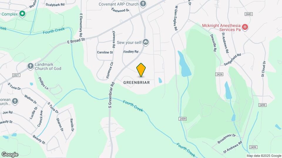 126 Parson Lane Map and Location Details