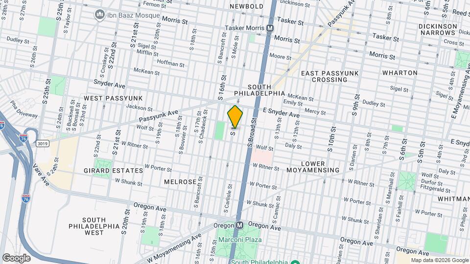 2223 S 15th St Map and Location Details