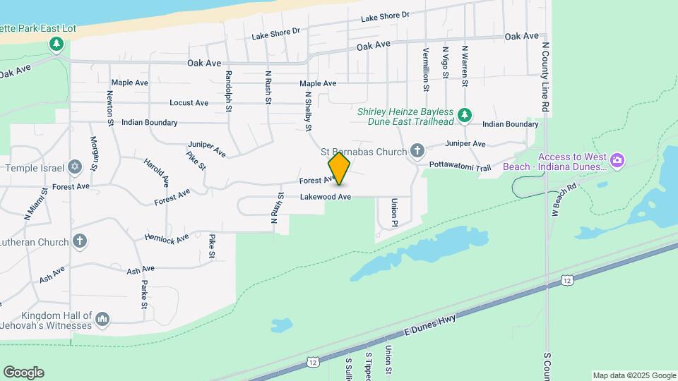 8520 Lakewood Ave Map and Location Details