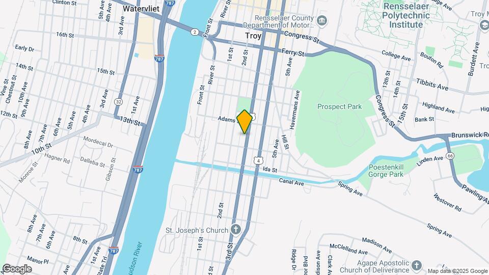 261 3rd St Map and Location Details