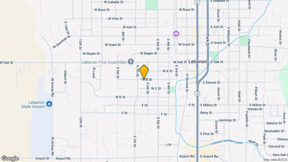 530 W B St Mapa y Detalles de la Ubicación