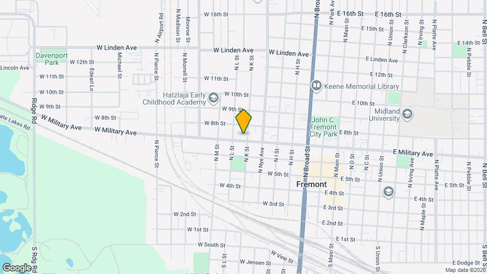 618 W Military Ave Map and Location Details
