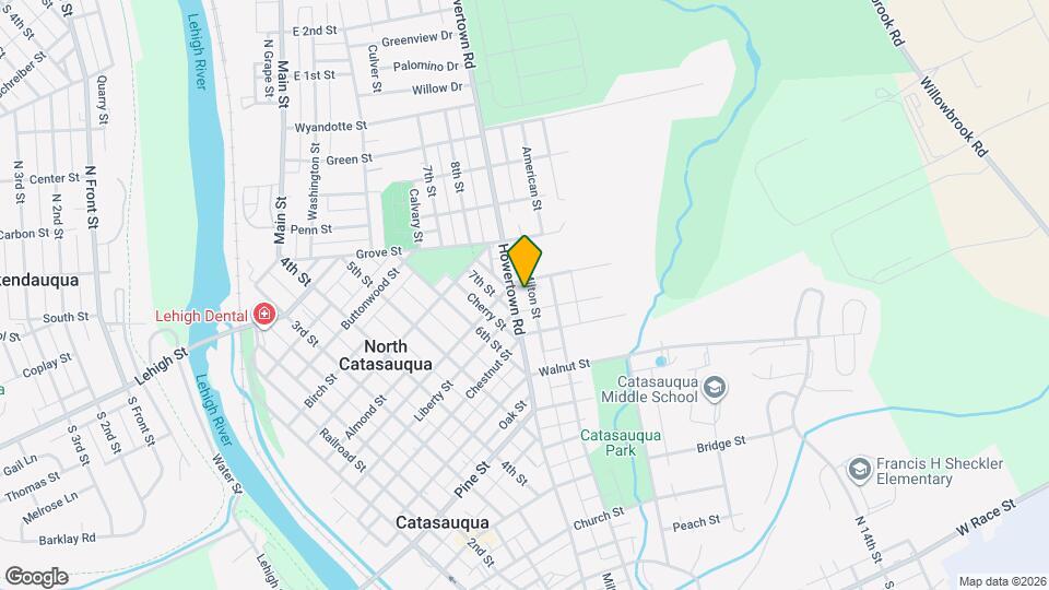 1065 Howertown Rd Mapa y Detalles de la Ubicación