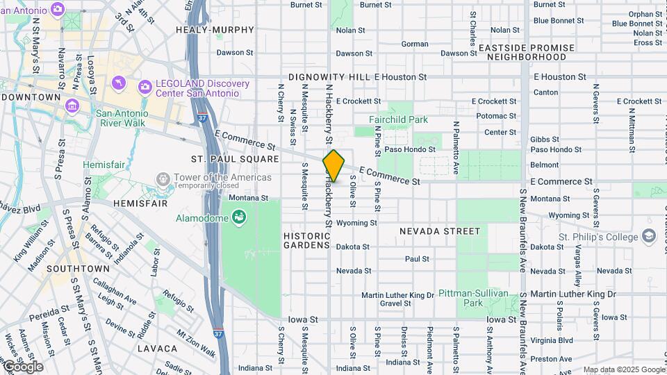 204 S Hackberry St-Unit -204-A S. Hackberry Map and Location Details