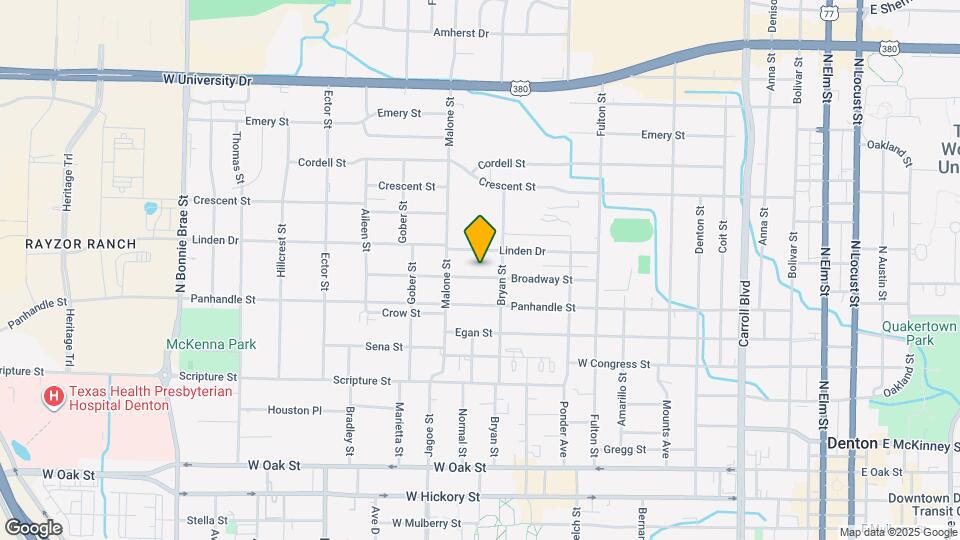 1420 Broadway St Map and Location Details