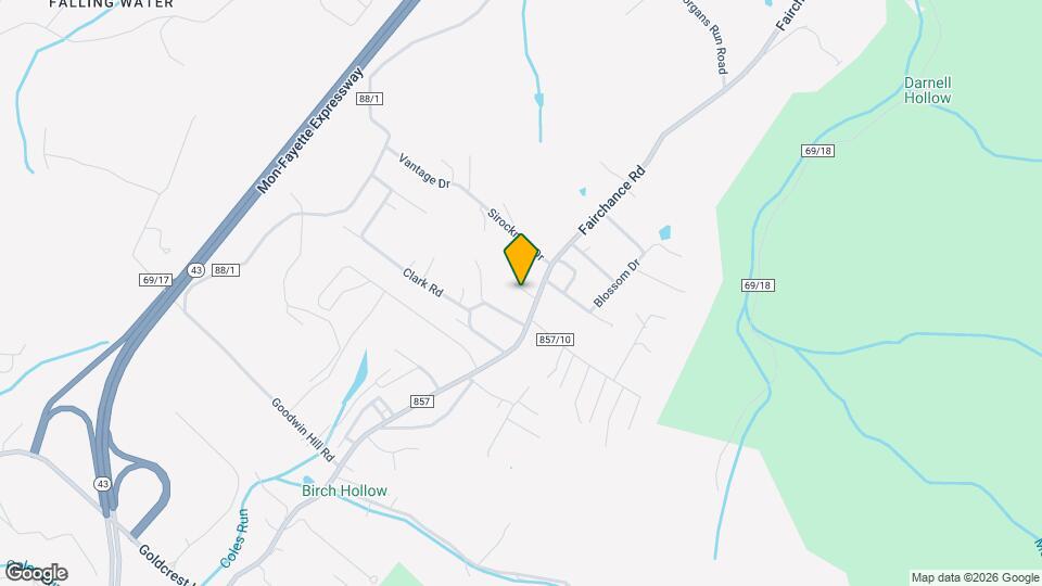 717 Fairchance Rd Mapa y Detalles de la Ubicación