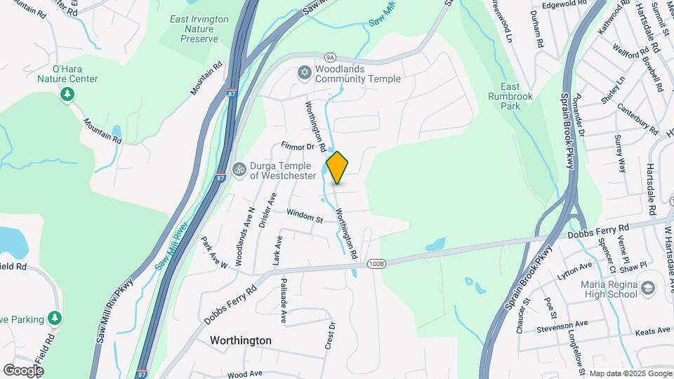 135 Worthington Rd Map and Location Details