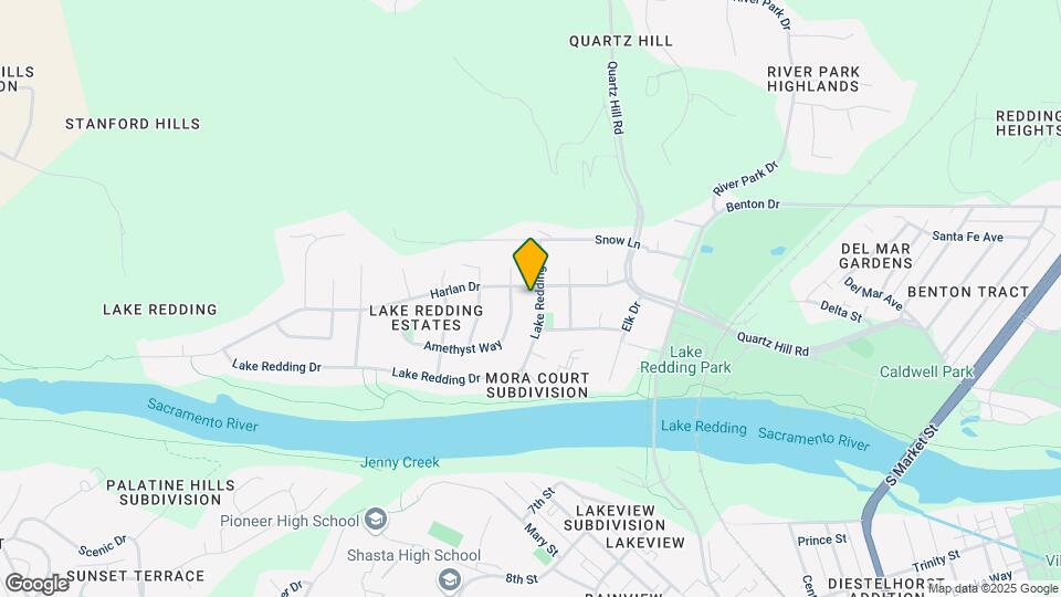 2430 Lake Redding Dr Map and Location Details