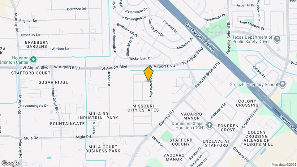 12602 Folkcrest Way Mapa y Detalles de la Ubicación