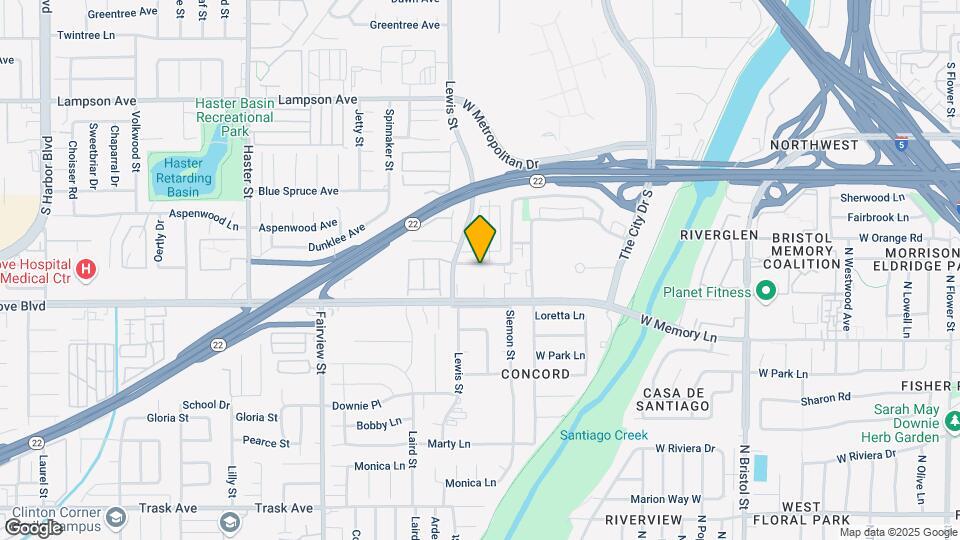 3942 W El Rancho Ave Map and Location Details