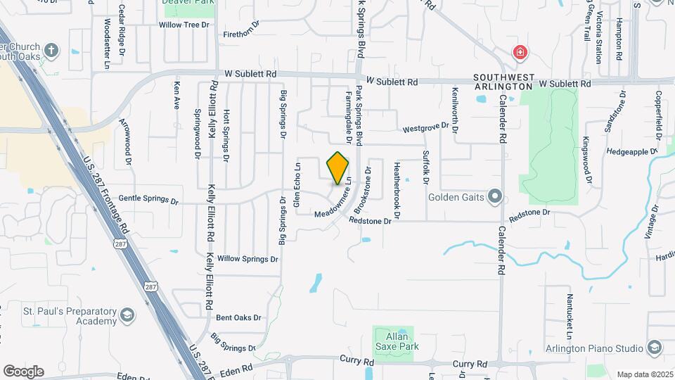 6303 Sandybrook Dr Map and Location Details