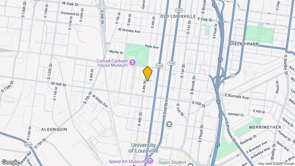 1449 S 4th St Map and Location Details