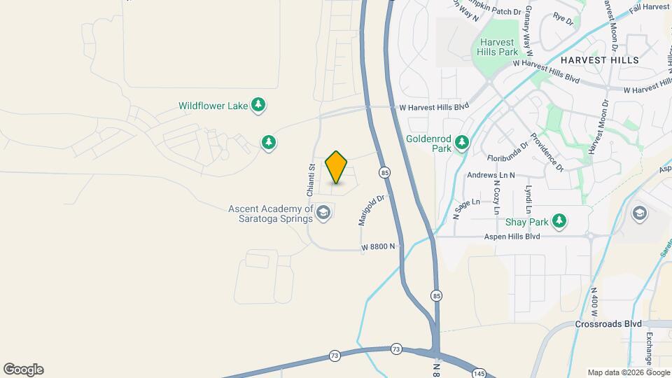 1752 N Blaze Ln Map and Location Details