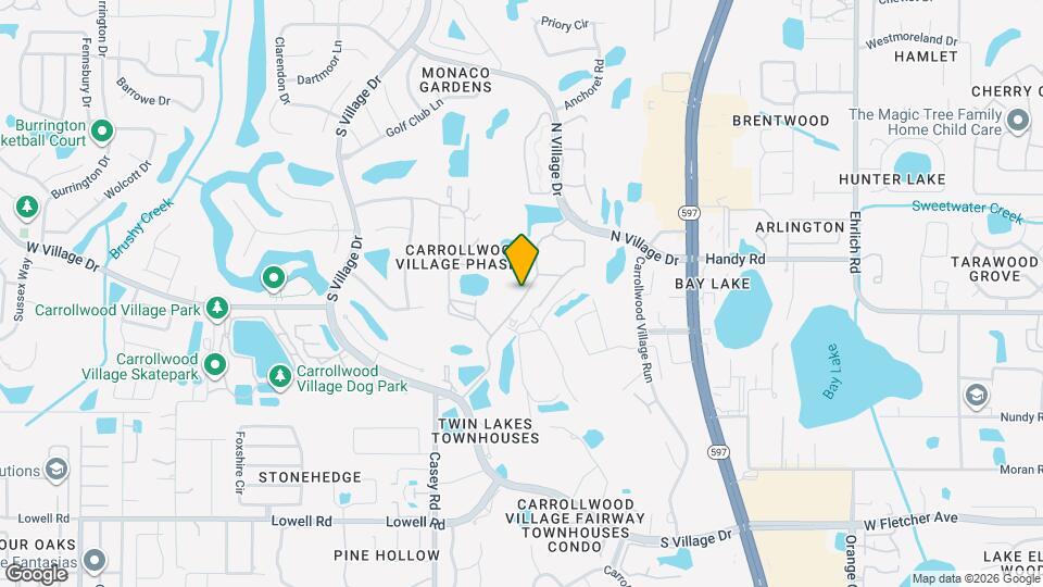 13920 Clubhouse Dr Map and Location Details