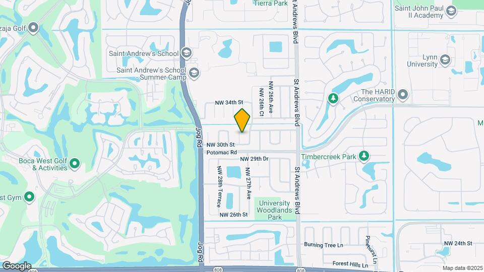 3048 NW 27th Terrace Map and Location Details