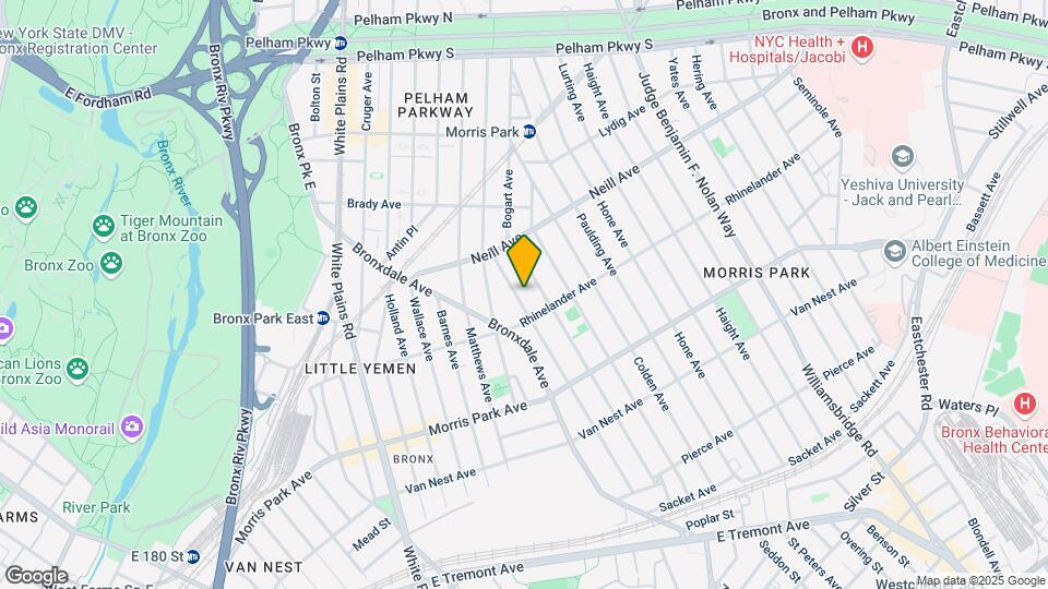 1920 Fowler Ave Mapa y Detalles de la Ubicación