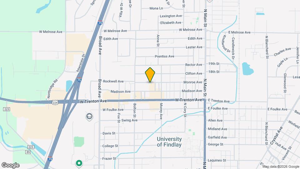 429 Monroe Ave Map and Location Details