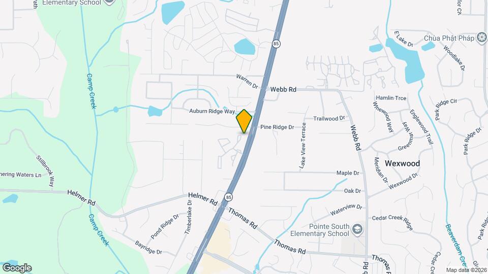 904 Chase Ridge Dr Map and Location Details