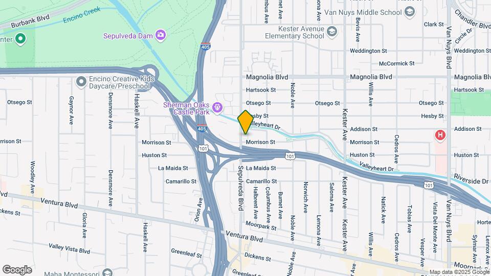 4956 Sepulveda Blvd Map and Location Details