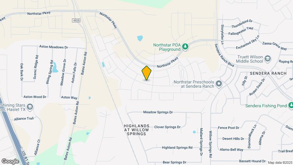 2116 Bellatrix Dr Map and Location Details