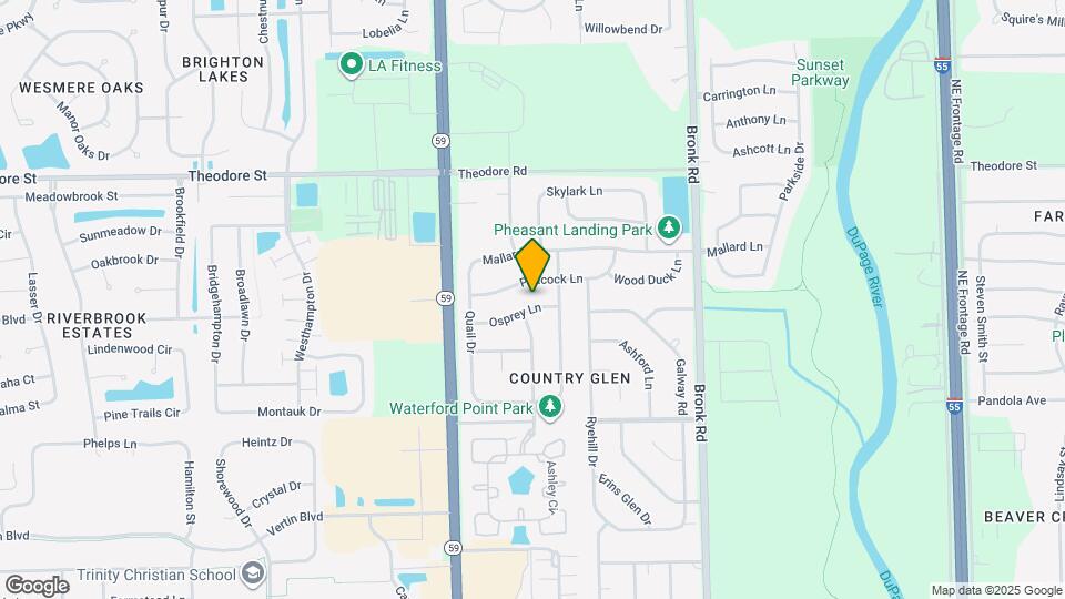 4609 Osprey Ln Map and Location Details