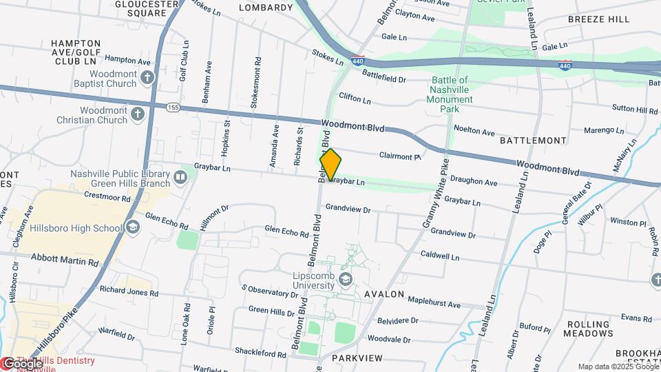 1527 Graybar Ln Map and Location Details