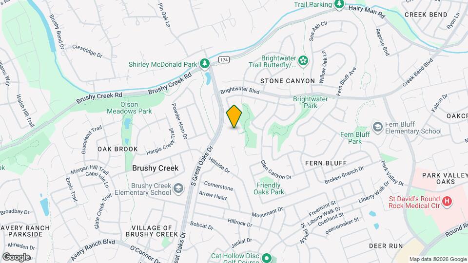 7414 W Magic Mountain Ln Map and Location Details