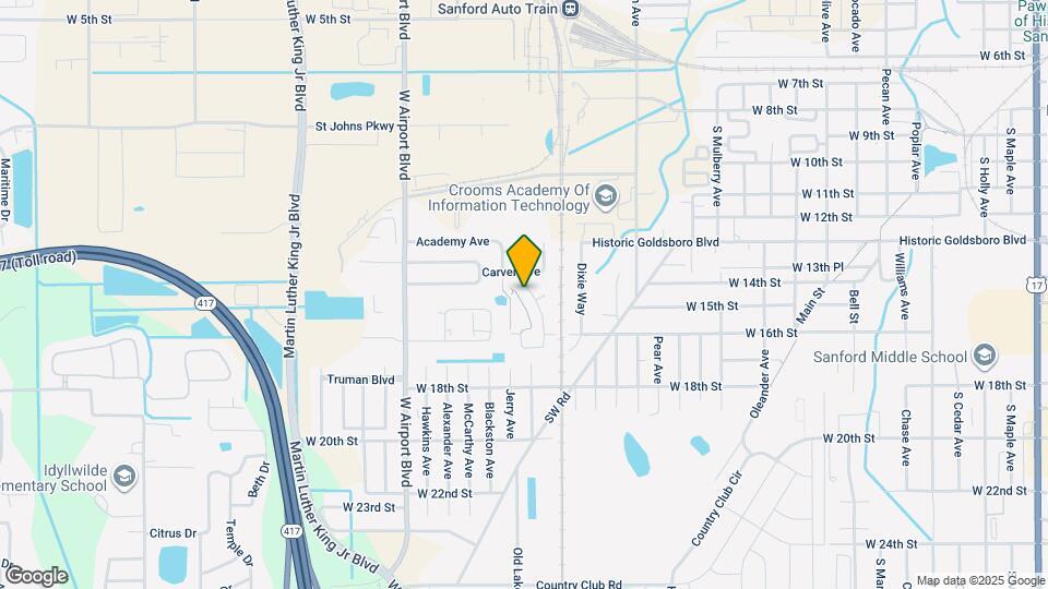 206 Yale Dr Map and Location Details
