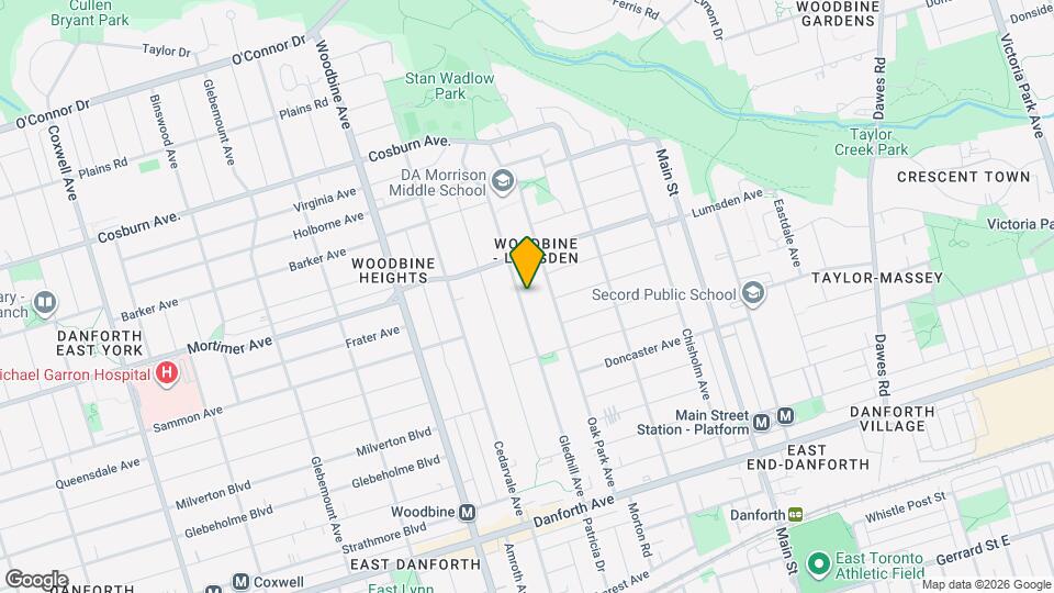 191 Gledhill Ave Map and Location Details