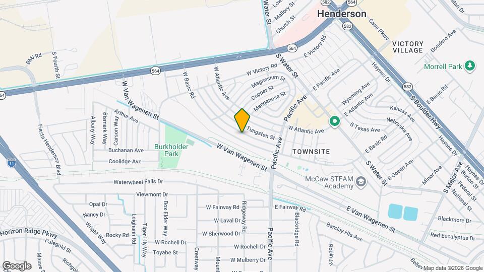 254 W Basic Rd Map and Location Details