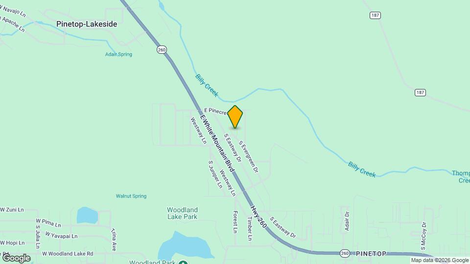 625 S Evergreen Dr Map and Location Details