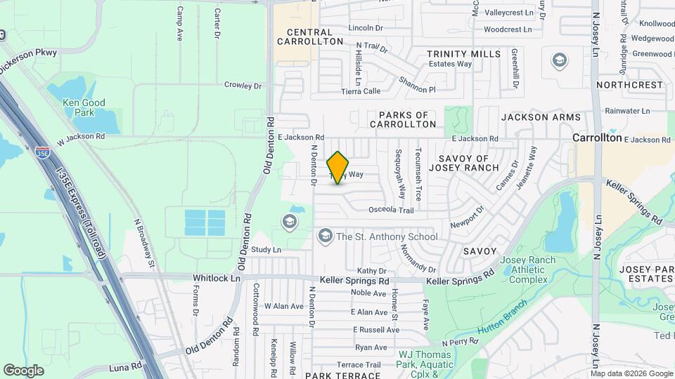 1013 Osceola Trail Map and Location Details