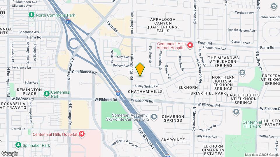 7308 N Mountain Thicket St Mapa y Detalles de la Ubicación