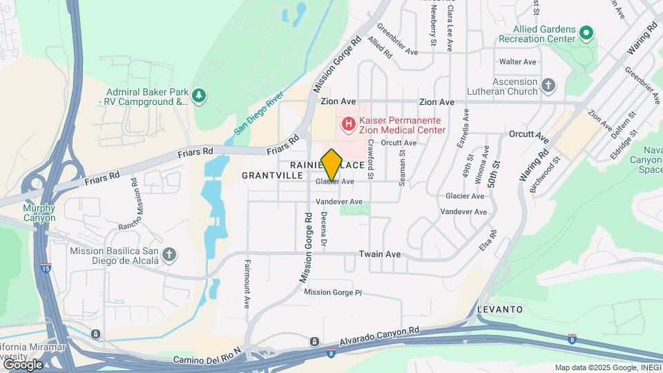 6250 Holabird St Map and Location Details