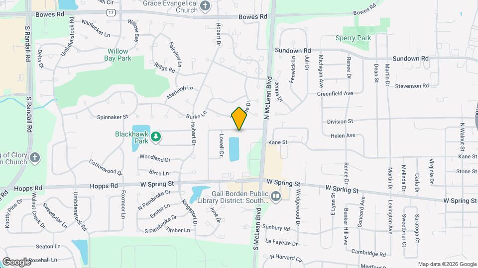 501 Lowell Dr Map and Location Details