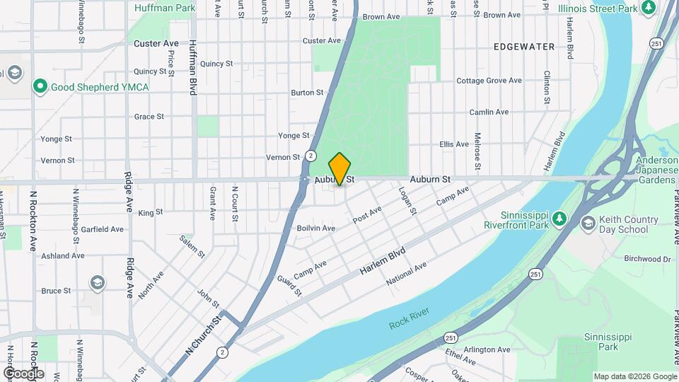 514 Sheridan St Map and Location Details
