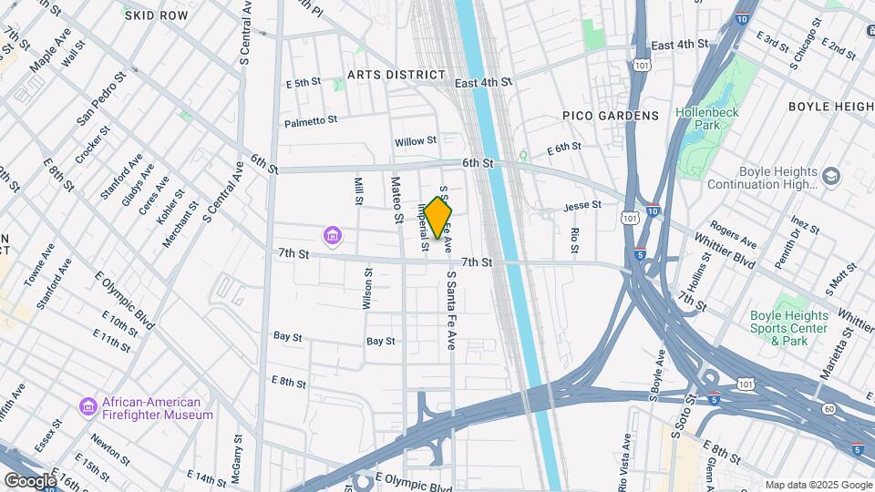 Amp Lofts Mapa y Detalles de la Ubicación