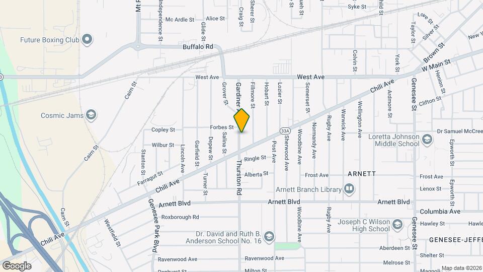 174 Gardiner Ave Map and Location Details