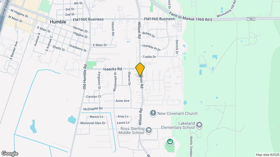 604 Wilson Rd Map and Location Details