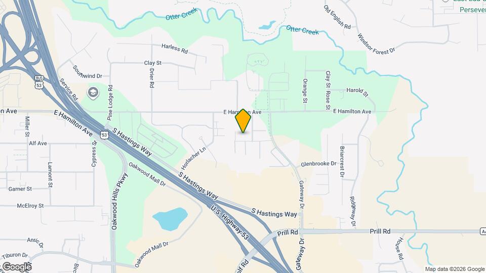 4724 Southridge Ct, Unit 1 Map and Location Details