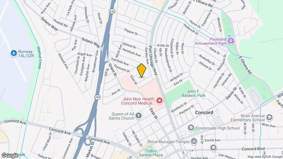 2427 Sycamore Ave Map and Location Details