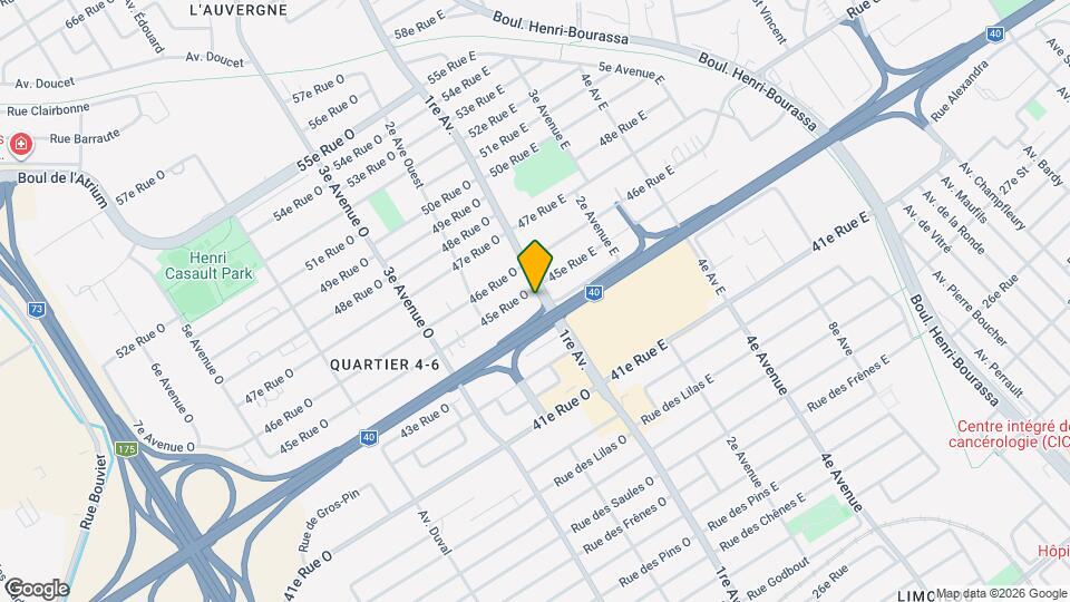 4461 1Re Av Map and Location Details