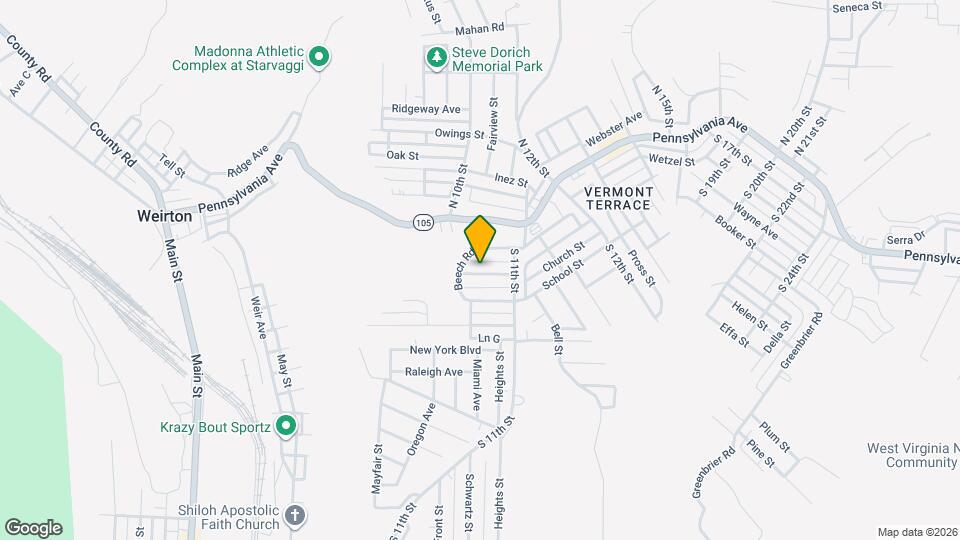 141 Pikeview Map and Location Details