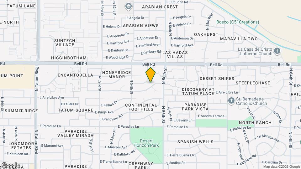5508 E Kelton Ln Map and Location Details