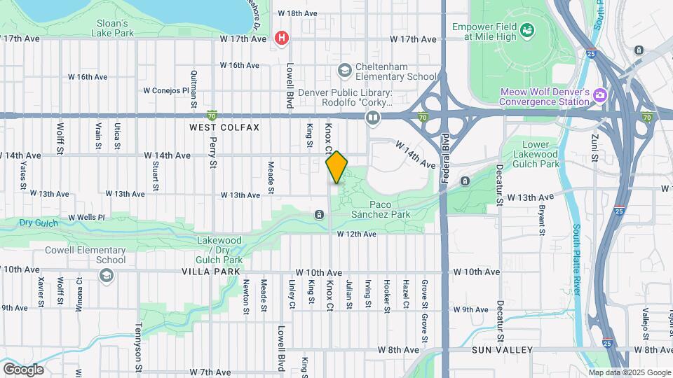 1314 Knox Ct Map and Location Details